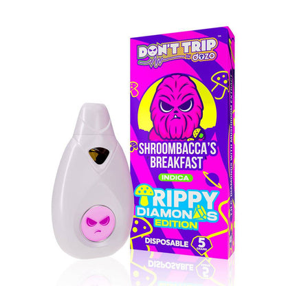DOZO DONT TRIP MUSHROOM EXTRACT + THC TRIPPY DIAMONDS DELTA VAPE - 5G - SVAB