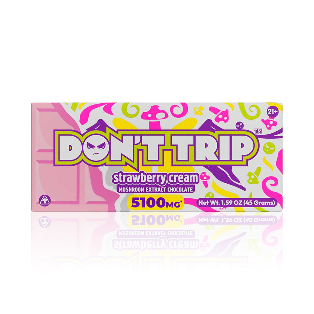 DOZO DON'T TRIP MUSHROOM CHOCOLATE BAR - 5100MG - SVAB