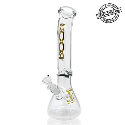 ROOR® CLASSIC BENT NECK BEAKER 5MM WATERPIPE 14" - 14B505B - SVAB