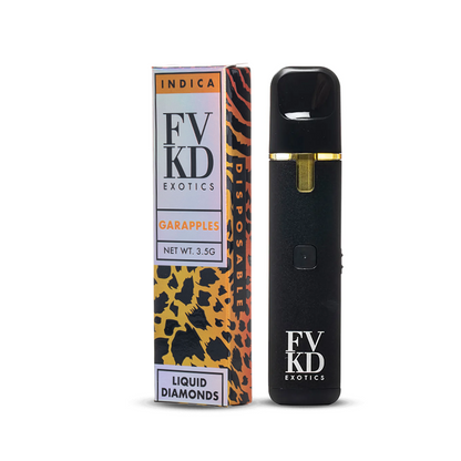 FVKD EXOTICS LIQUID DIAMONDS THC-A DELTA VAPE - 3500MG