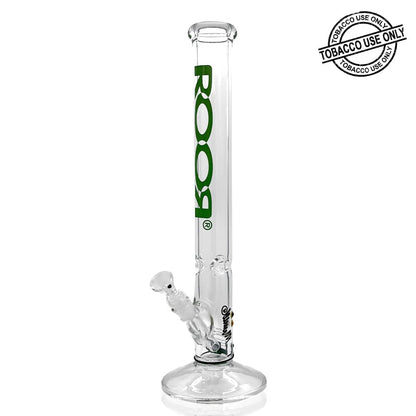 ROOR® CLASSIC STRAIGHT TUBE GREEN WATERPIPE 18" - 18B505B - SVAB