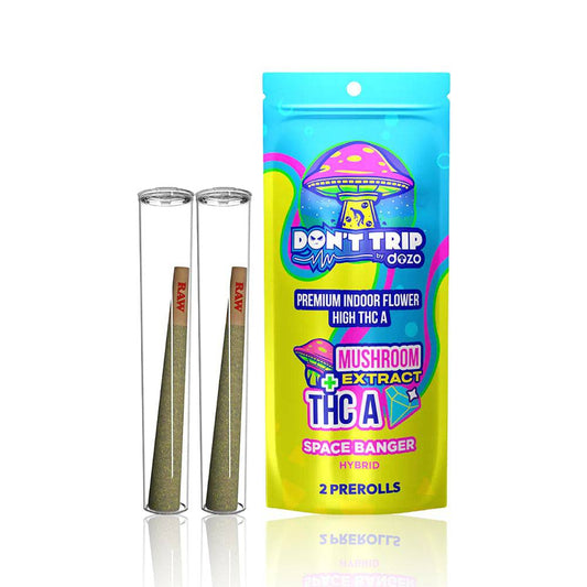 DOZO DONT TRIP MUSHROOM EXTRACT + THC-A DIAMONDS PREROLLS - 3G - SVAB