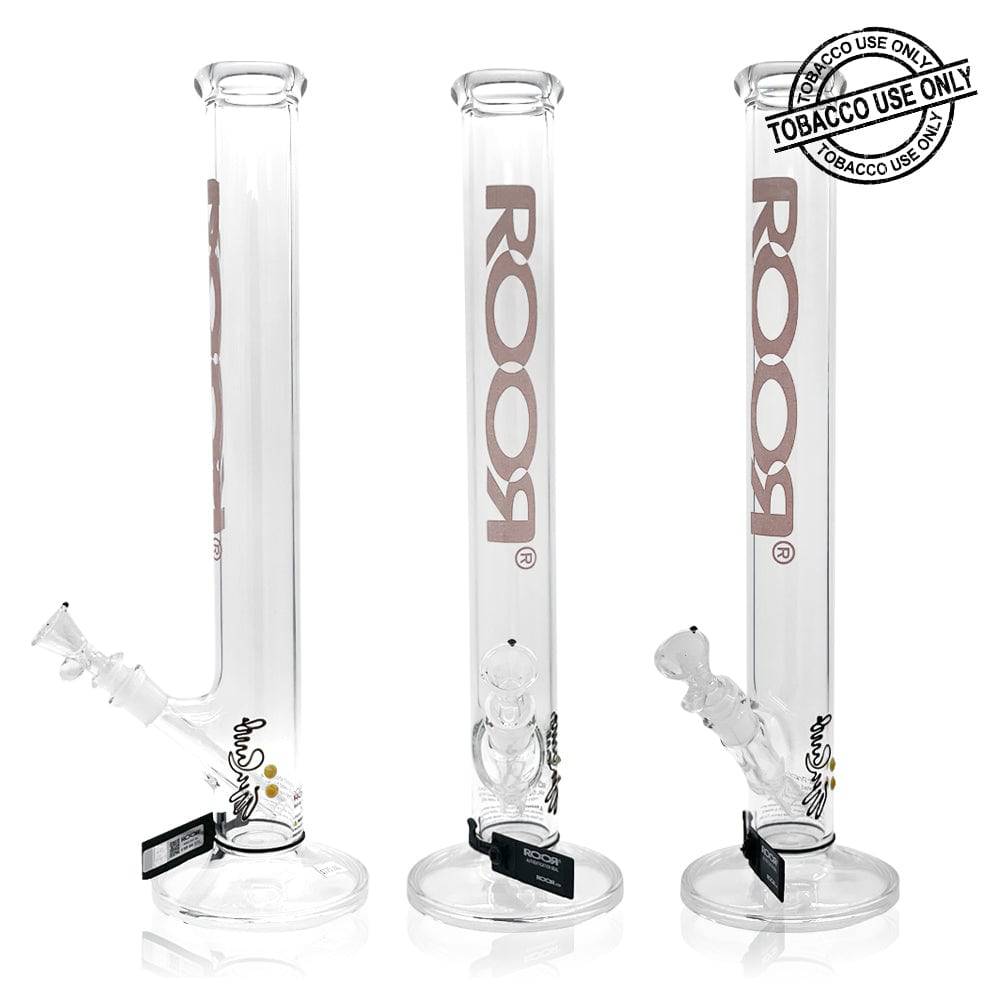 ROOR® CLASSIC STRAIGHT TUBE 5MM WATERPIPE 18" - 18S50N - SVAB