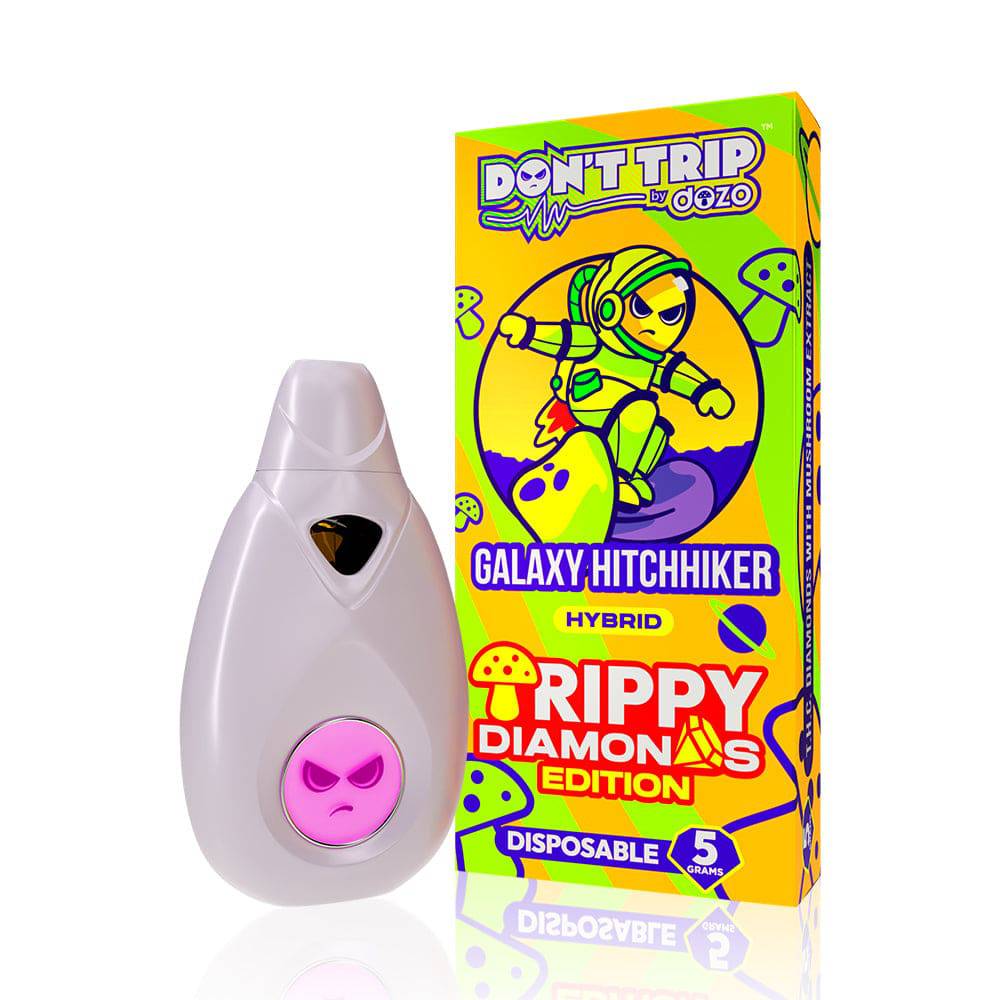 DOZO DONT TRIP MUSHROOM EXTRACT + THC TRIPPY DIAMONDS DELTA VAPE - 5G - SVAB