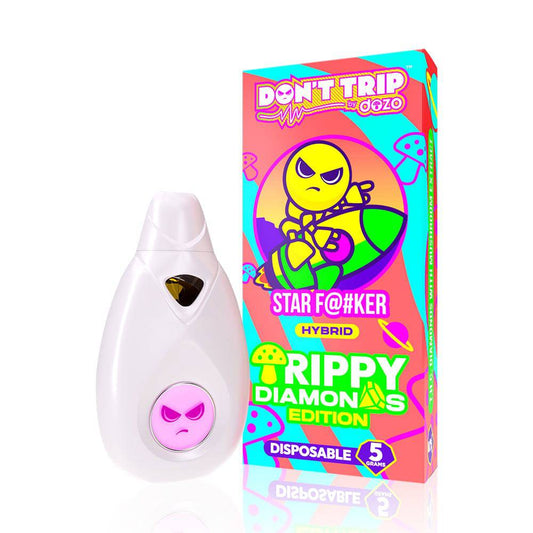 DOZO DONT TRIP MUSHROOM EXTRACT + THC TRIPPY DIAMONDS DELTA VAPE - 5G - SVAB