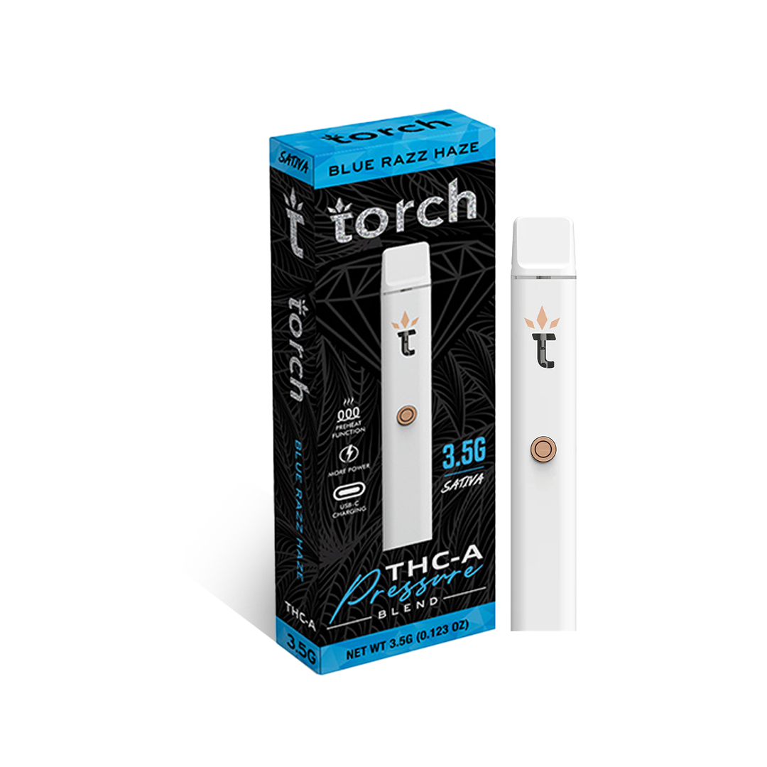 TORCH PRESSURE BLEND THC-A DELTA VAPE - 3500MG