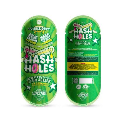 WAZABI EXOTICS 2G HASH HOLE DOUBLE DROP PREROLLS 2CT 10/PK