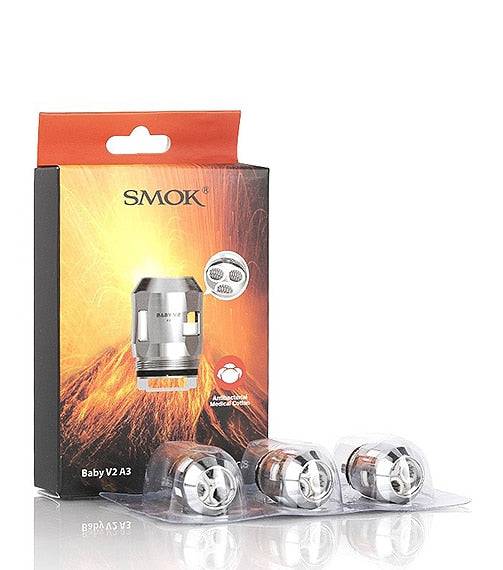 SMOK TFV8 BABY V2 REPLACEMENT COILS - PACK OF 3 - SVAB