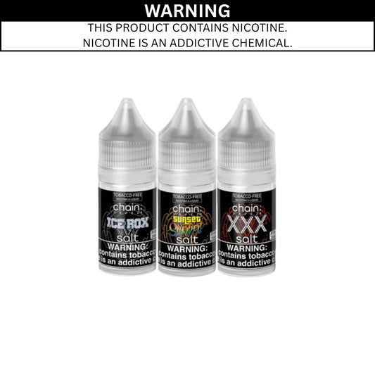 CHAIN VAPEZ SALTS VAPE JUICE 30ML
