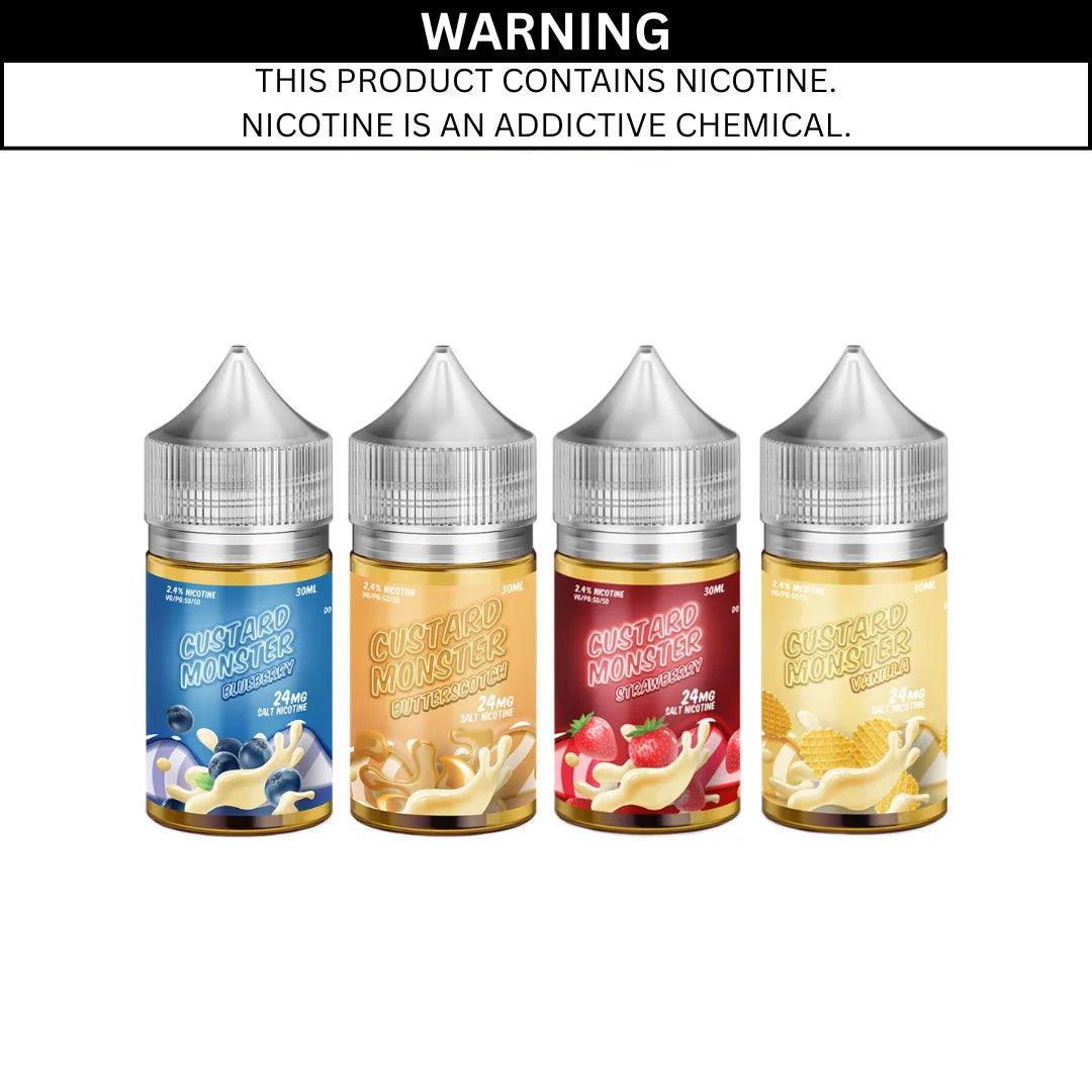 CUSTARD MONSTER SALTS VAPE JUICE 30ML