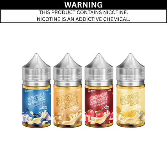 CUSTARD MONSTER SALTS VAPE JUICE 30ML