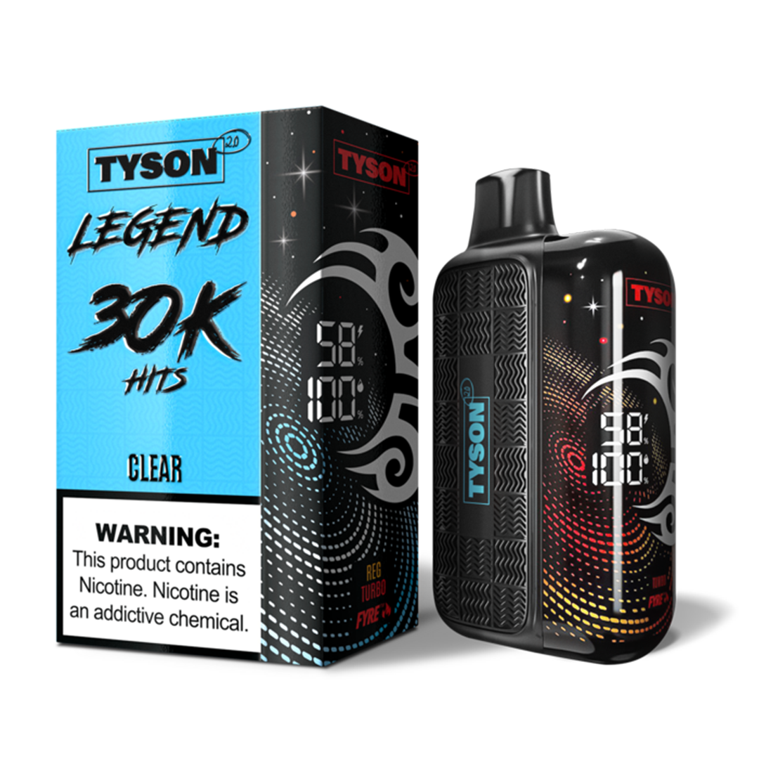 TYSON 2.0 LEGEND DISPOSABLE VAPE - 30000 PUFFS