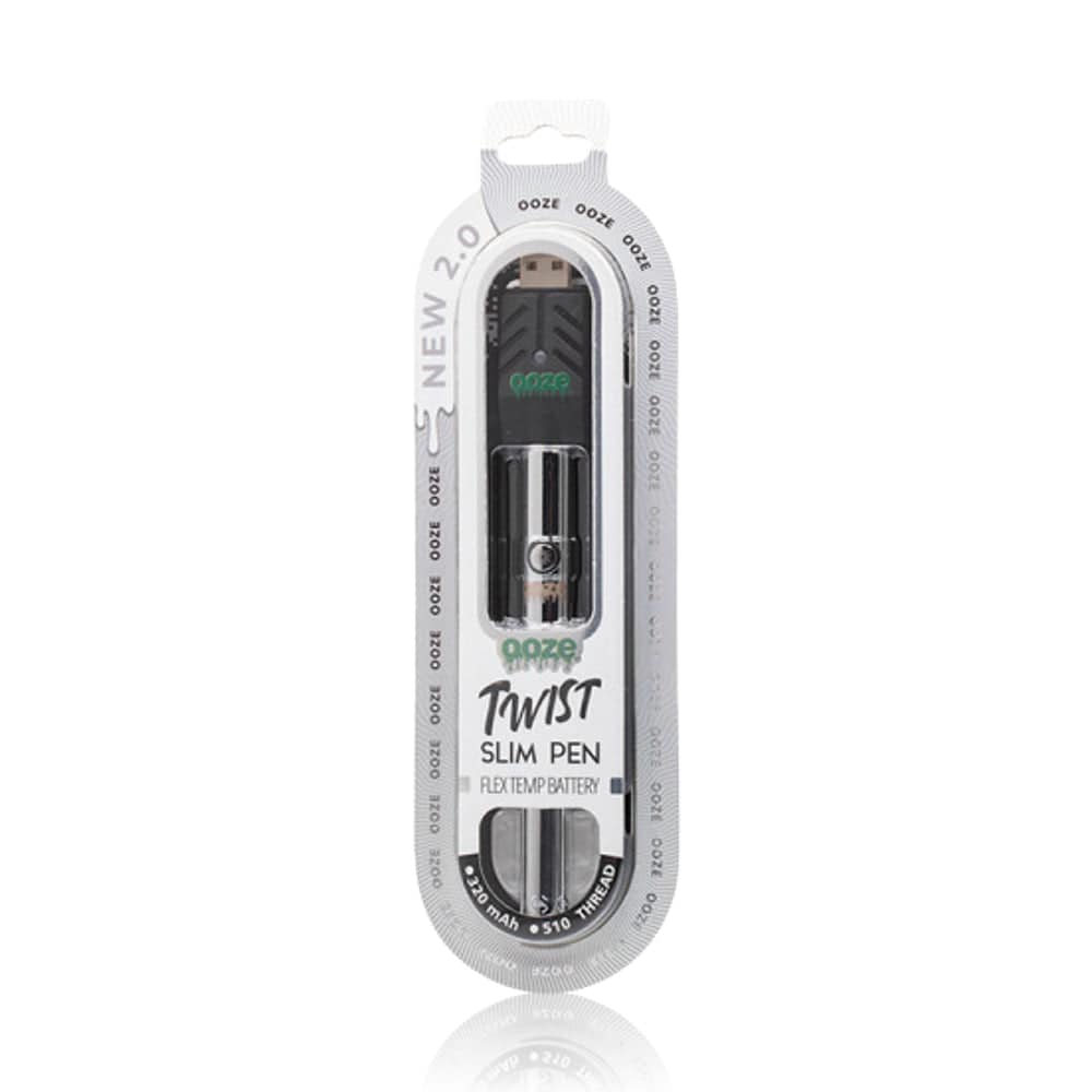 OOZE SLIM TWIST PEN 2.0 FLEX TEMP VAPORIZER - 510 BATTERY - SVAB