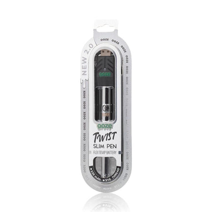 OOZE SLIM TWIST PEN 2.0 FLEX TEMP VAPORIZER - 510 BATTERY - SVAB