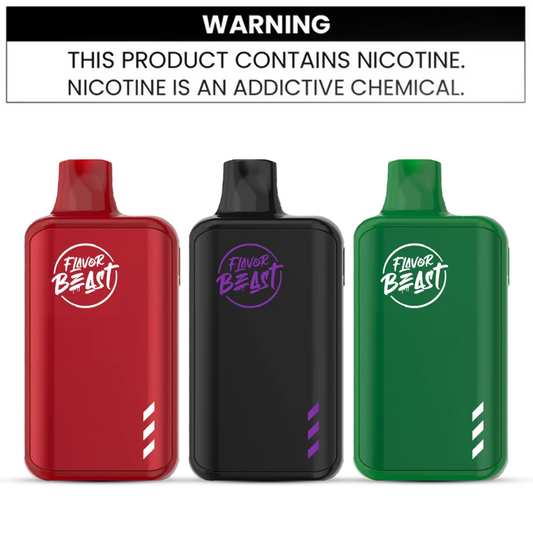 FLAVOR BEAST XBM50 DISPOSABLE VAPE - 50000 PUFFS