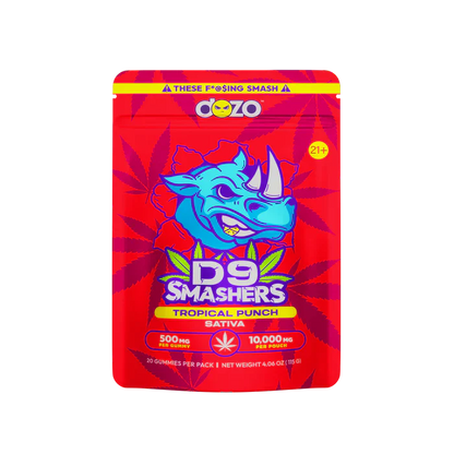 DOZO D9 SMASHERS GUMMIES - 10000MG - SVAB