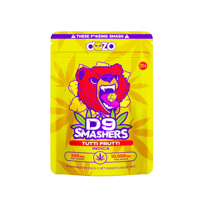 DOZO D9 SMASHERS GUMMIES - 10000MG - SVAB