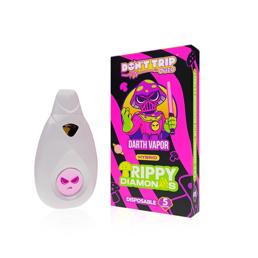 DOZO DONT TRIP MUSHROOM EXTRACT + THC TRIPPY DIAMONDS DELTA VAPE - 5G - SVAB