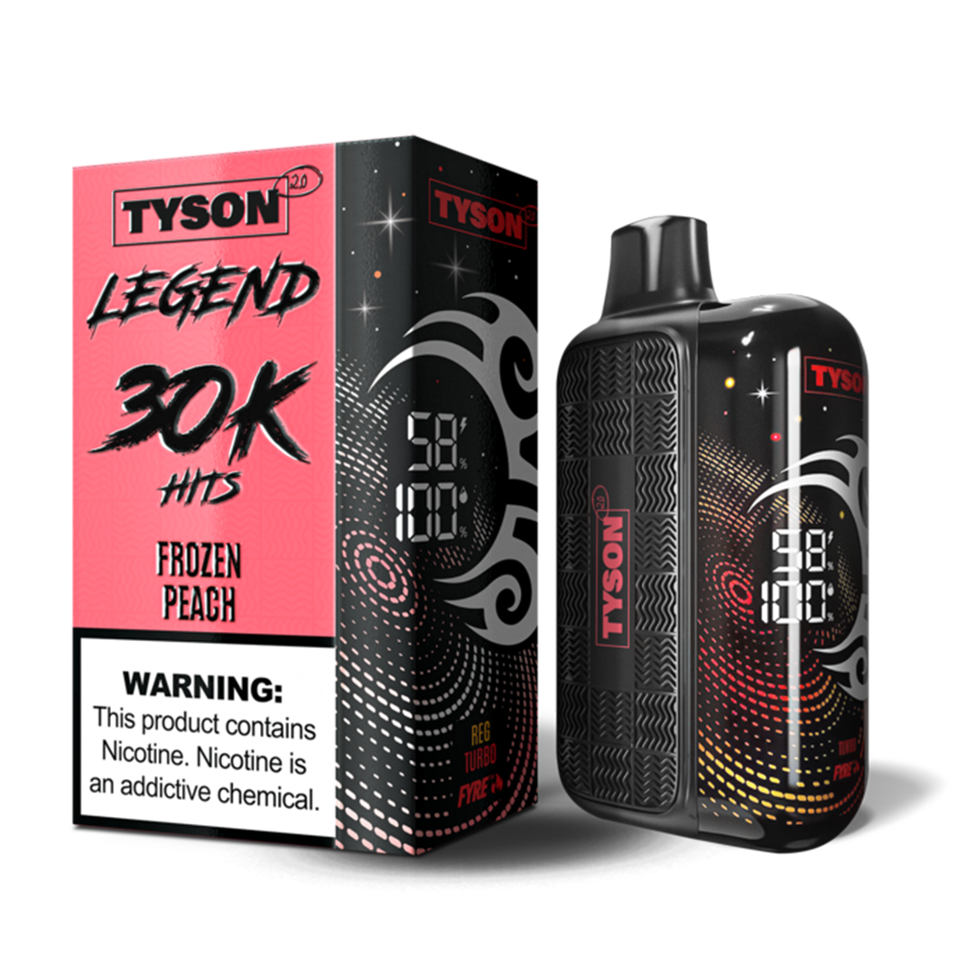 TYSON 2.0 LEGEND DISPOSABLE VAPE - 30000 PUFFS