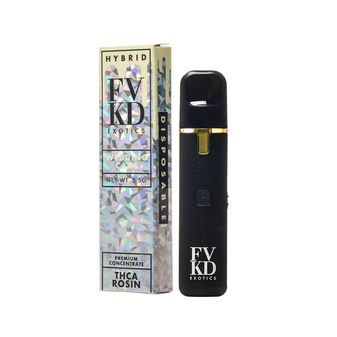 FVKD EXOTICS ROSIN THC-A DELTA VAPE - 3500MG