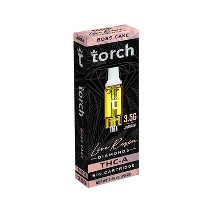 TORCH LIVE RESIN DIAMOND THC-A DELTA CARTIDGE - 3500MG