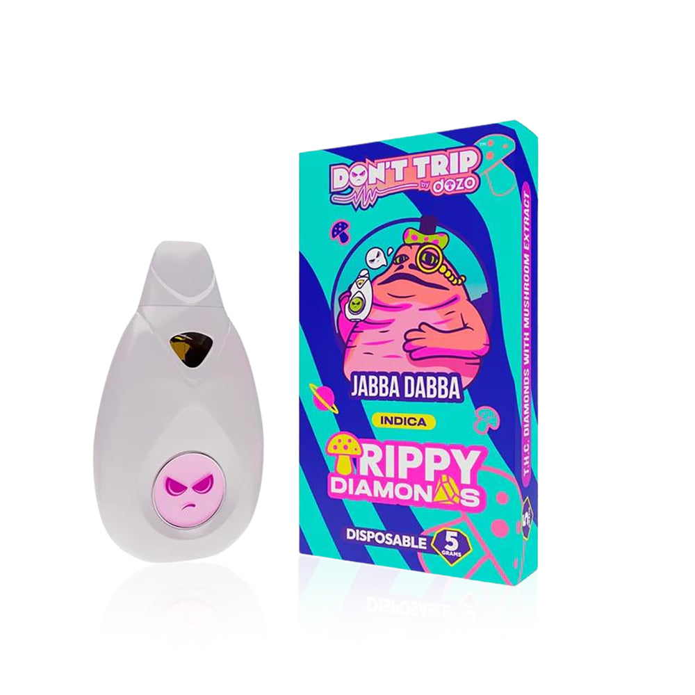 DOZO DONT TRIP MUSHROOM EXTRACT + THC TRIPPY DIAMONDS DELTA VAPE - 5G - SVAB
