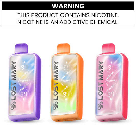 LOST MARY MT35K TURBO DISPOSABLE VAPE - 35000 PUFFS