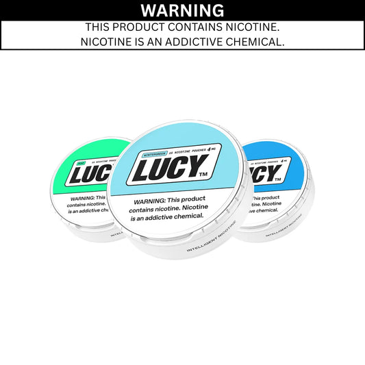 LUCY NICOTINE POUCHES - 4MG