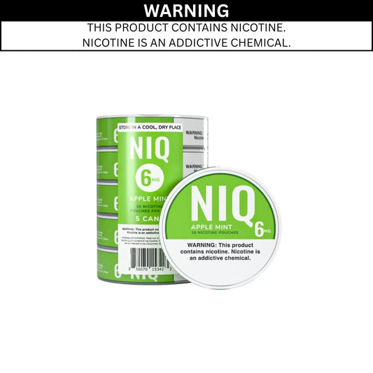NIQ NICOTINE POUCHES - 6MG