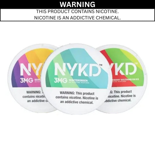 NYKD NICOTINE POUCHES - 3MG