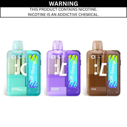 OFF-STAMP X-CUBE CRYSTAL 35K DISPOSABLE VAPE KIT