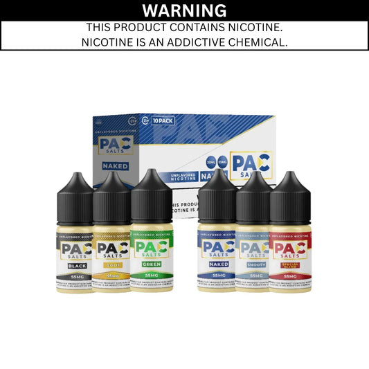 PAC SALTS VAPE JUICE 30ML