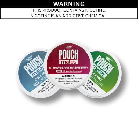 POUCH MATES NICOTINE POUCHES - 3MG