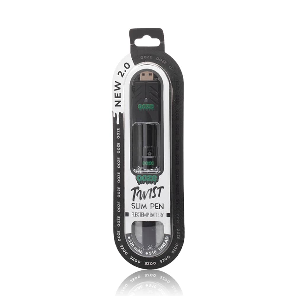 OOZE SLIM TWIST PEN 2.0 FLEX TEMP VAPORIZER - 510 BATTERY - SVAB