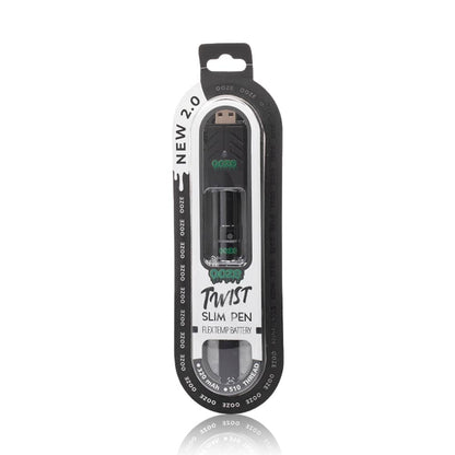 OOZE SLIM TWIST PEN 2.0 FLEX TEMP VAPORIZER - 510 BATTERY - SVAB