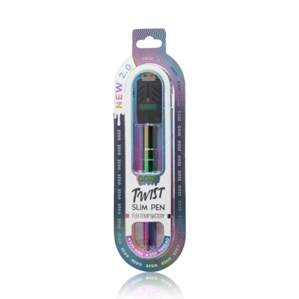 OOZE SLIM TWIST PEN 2.0 FLEX TEMP VAPORIZER - 510 BATTERY - SVAB