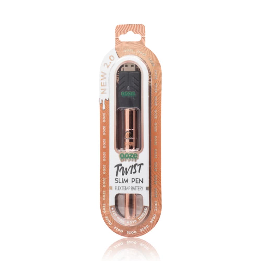 OOZE SLIM TWIST PEN 2.0 FLEX TEMP VAPORIZER - 510 BATTERY - SVAB