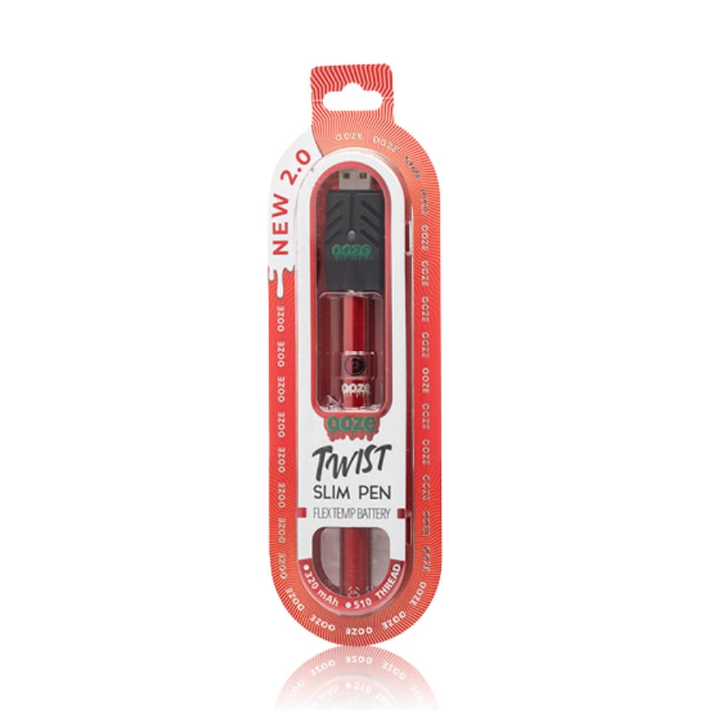 OOZE SLIM TWIST PEN 2.0 FLEX TEMP VAPORIZER - 510 BATTERY - SVAB