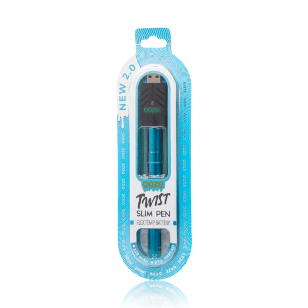 OOZE SLIM TWIST PEN 2.0 FLEX TEMP VAPORIZER - 510 BATTERY - SVAB