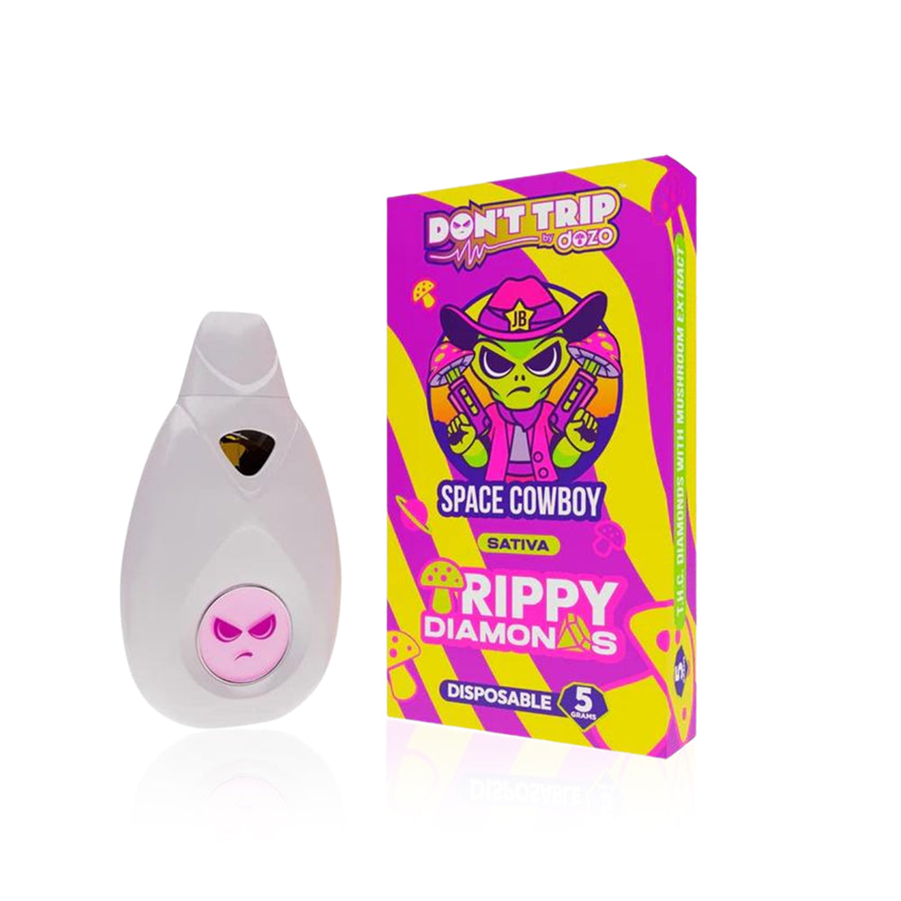 DOZO DONT TRIP MUSHROOM EXTRACT + THC TRIPPY DIAMONDS DELTA VAPE - 5G - SVAB