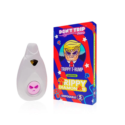 DOZO DONT TRIP MUSHROOM EXTRACT + THC TRIPPY DIAMONDS DELTA VAPE - 5G - SVAB