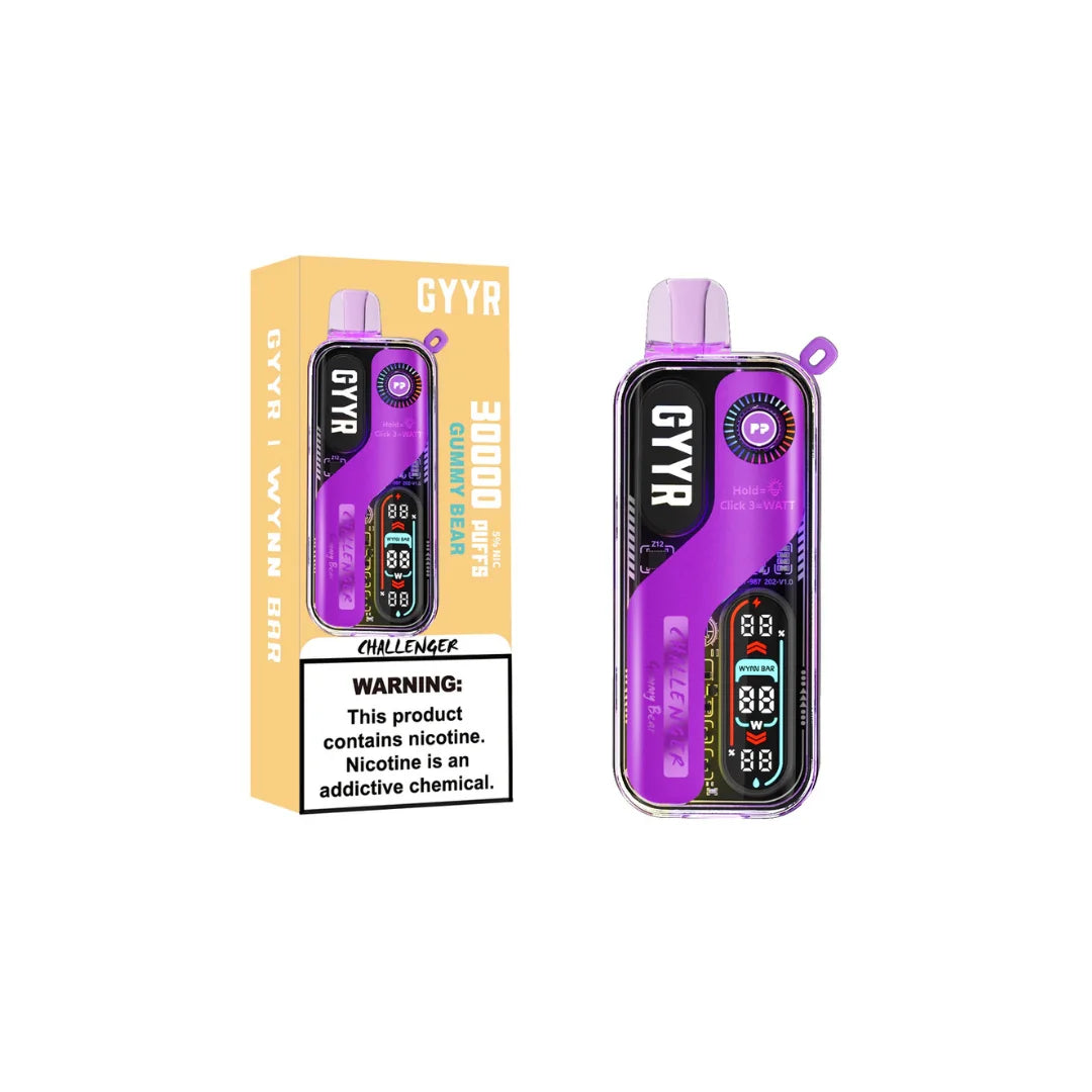WYNN BAR GYYR X CHALLENGER 30K DISPOSABLE VAPE