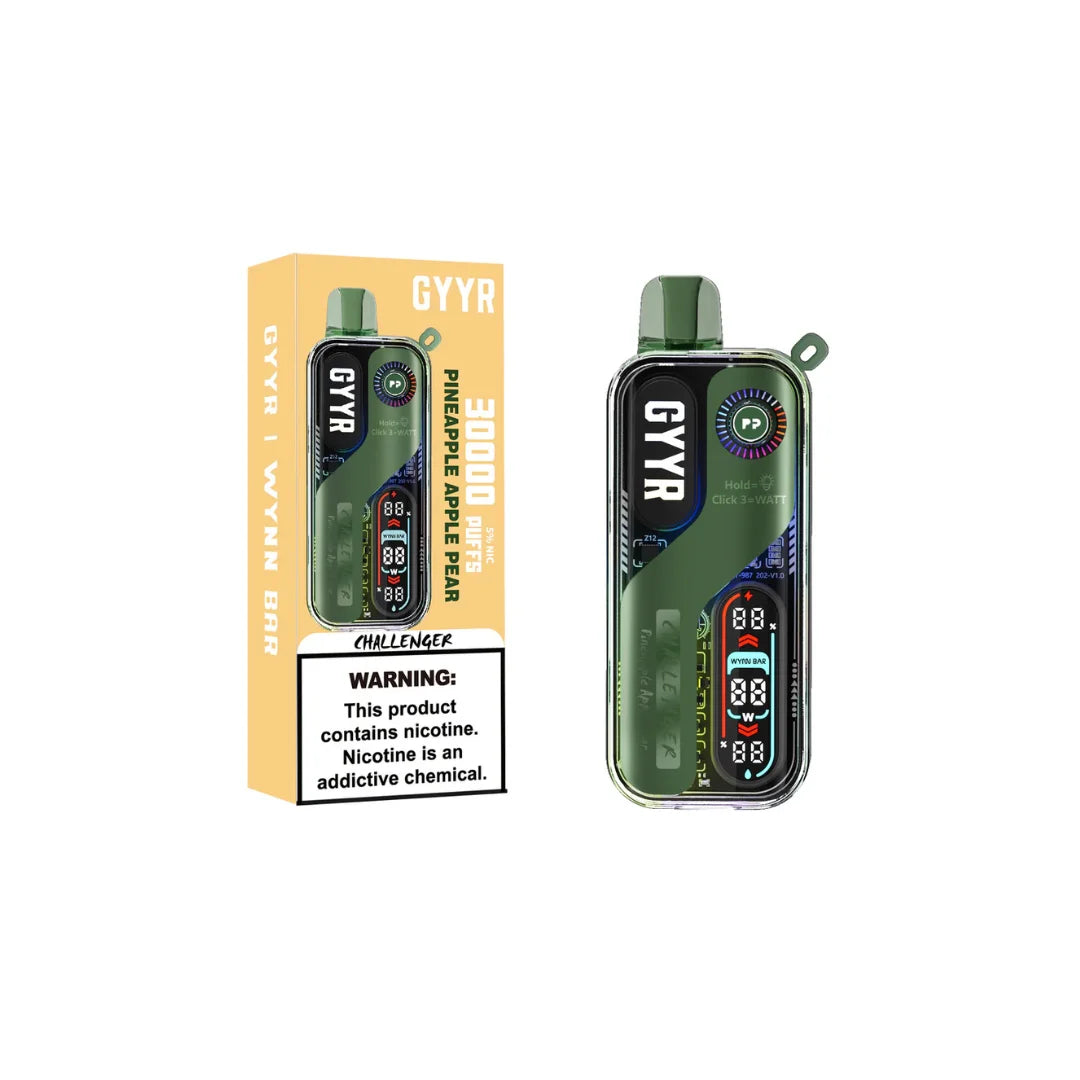 WYNN BAR GYYR X CHALLENGER 30K DISPOSABLE VAPE