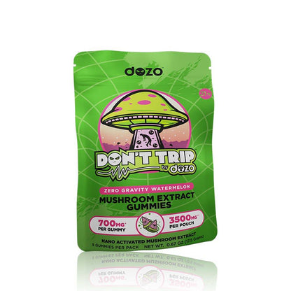 DOZO DONT TRIP MUSHROOM EXTRACT + THC-P DELTA GUMMIES 3500MG - PACK OF 5 - SVAB