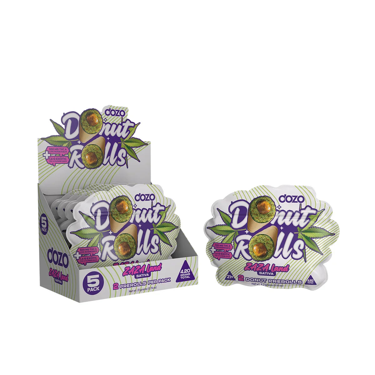 DOZO DONUT ROLLS PREROLLS 4200MG