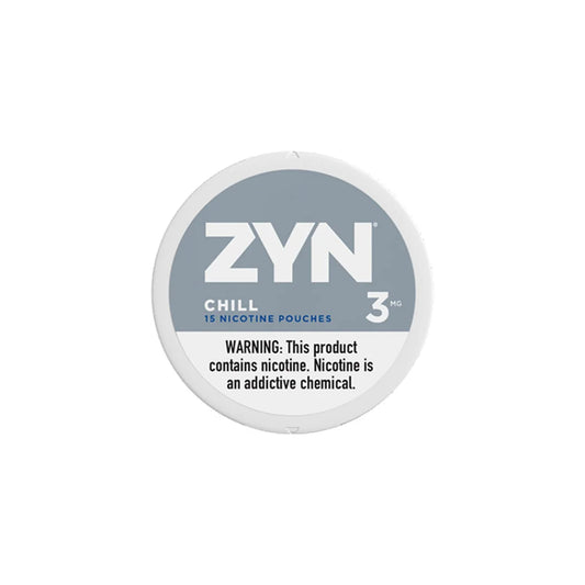 ZYN NICOTINE POUCHES - 3MG