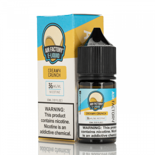Air Factory Salt E-liquid 30ml - Creamy Crunch