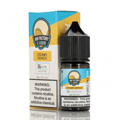 Air Factory Salt E-liquid 30ml - Creamy Crunch