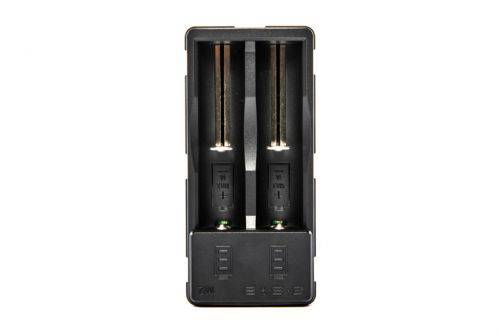 ESYB M2 2-Bay USB Portable Battery Charger - SVAB