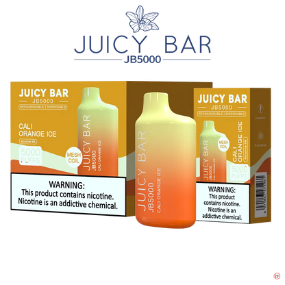 JUICY BAR JB5000 DISPOSABLE VAPE - 5000 PUFFS - SVAB
